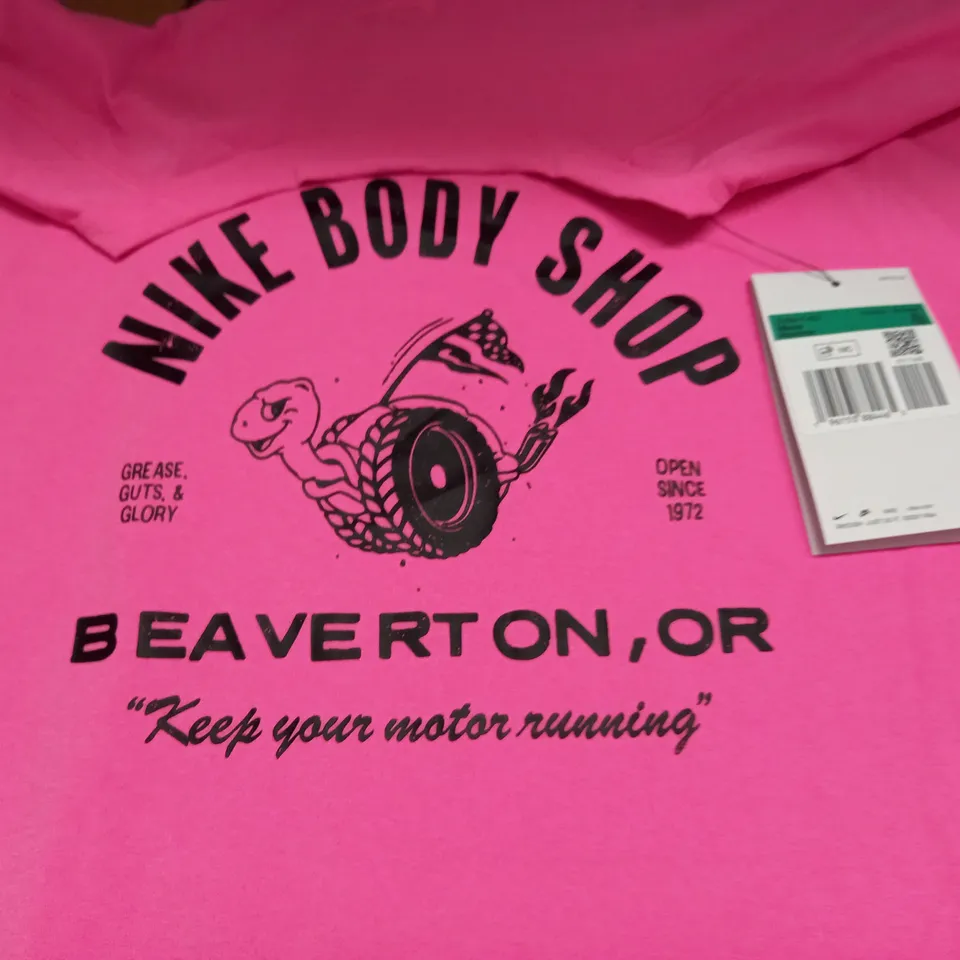 NIKE MENS PINK T-SHIRT - XL