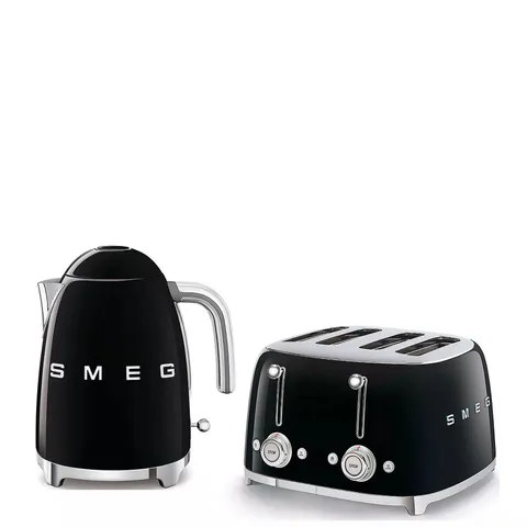SMEG 50'S STYLE 4-SLICE TOASTER - BLACK