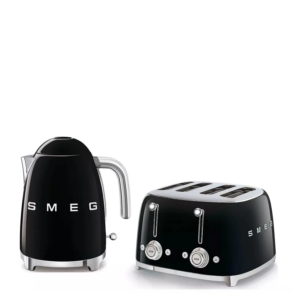 SMEG 50'S STYLE 4-SLICE TOASTER - BLACK