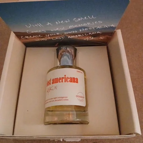 BOXED DOSSIER ORIGINALS LOST AMERICANA EAU DE PARFUM 50ML