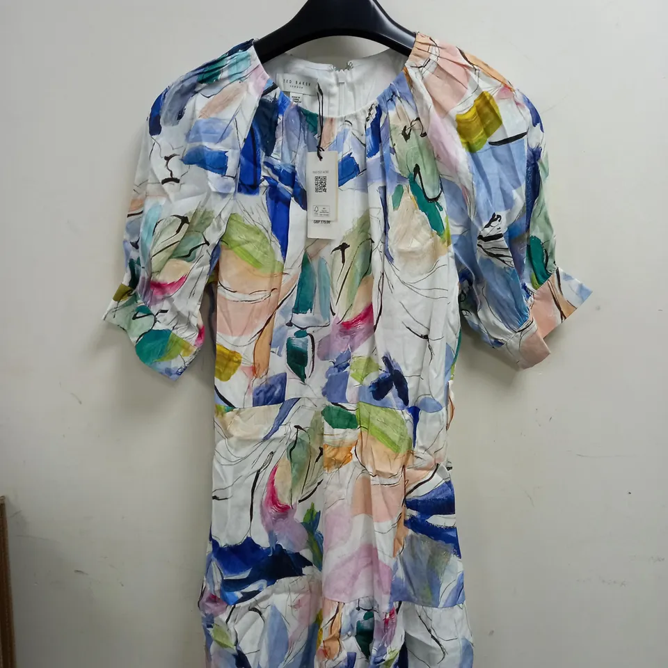TED BAKER MINI DRESS WITH BELT SIZE 3