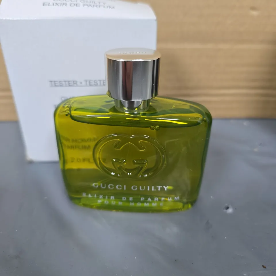 GUCCI GUILTY ELIXIR DE PARFUM – TESTER FOR MEN, 60 ML