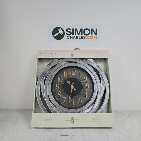 RIPLEY WALL CLOCK OUTDOOR/INDOOR 20"