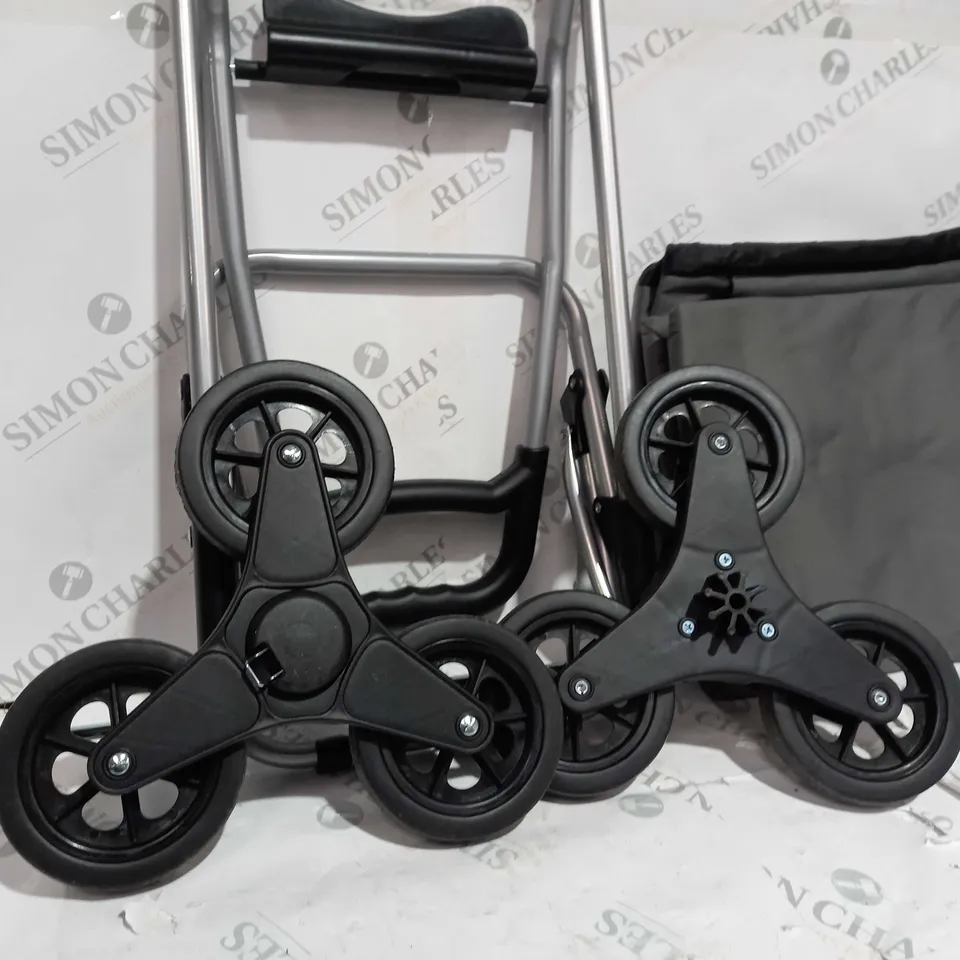 LOCK 'N LOCK INSULATED SHOPPING TROLLEY CART IN GREY 