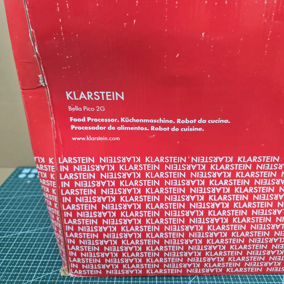 KLARSTEIN BELLA PICO 2G FOOD PROCESSOR