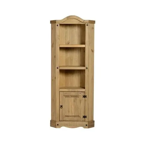 BOXED SECONIQUE CORONA CORNER UNIT IN DISTRESSED WAXED PINE (1 BOX)