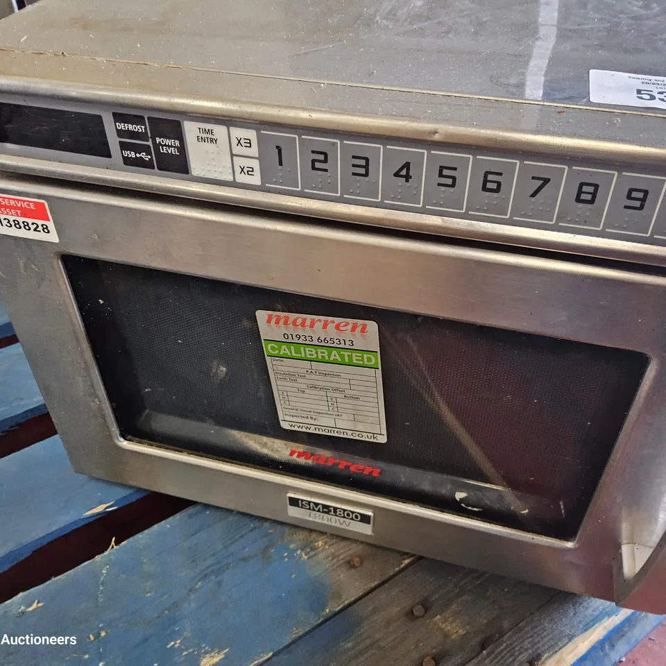 MARREN ISM-1800 COMMERCIAL MICROWAVE 