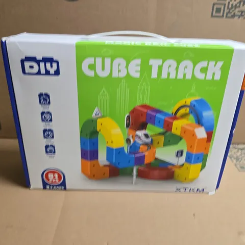 DIY CUBE TRACK CONSTRUCTION TOY SET – BOXED