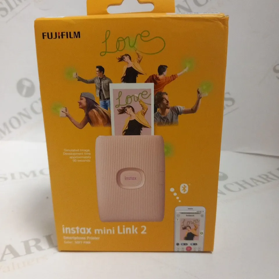 BOXED FUJIFILM INSTAX MINI LINK 2 SMARTPHONE PRINTER