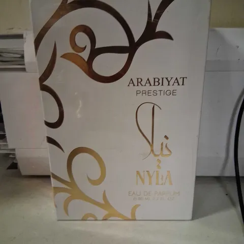 BOXED AND SEALED NYLA ARABYAT PRESTIGE EAU DE PARFUM 80ML
