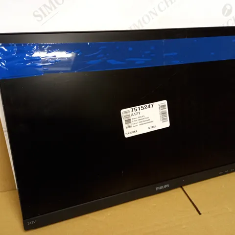 PHILIPS 243V7Q V SERIES 24 INCH LED FHD MONITOR