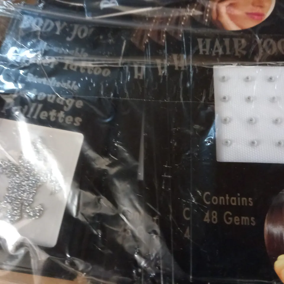 LOT OF APPROXIMATELY 60 ASSORTED BODY JOOL'S REUSABLE BODY TATTOOS