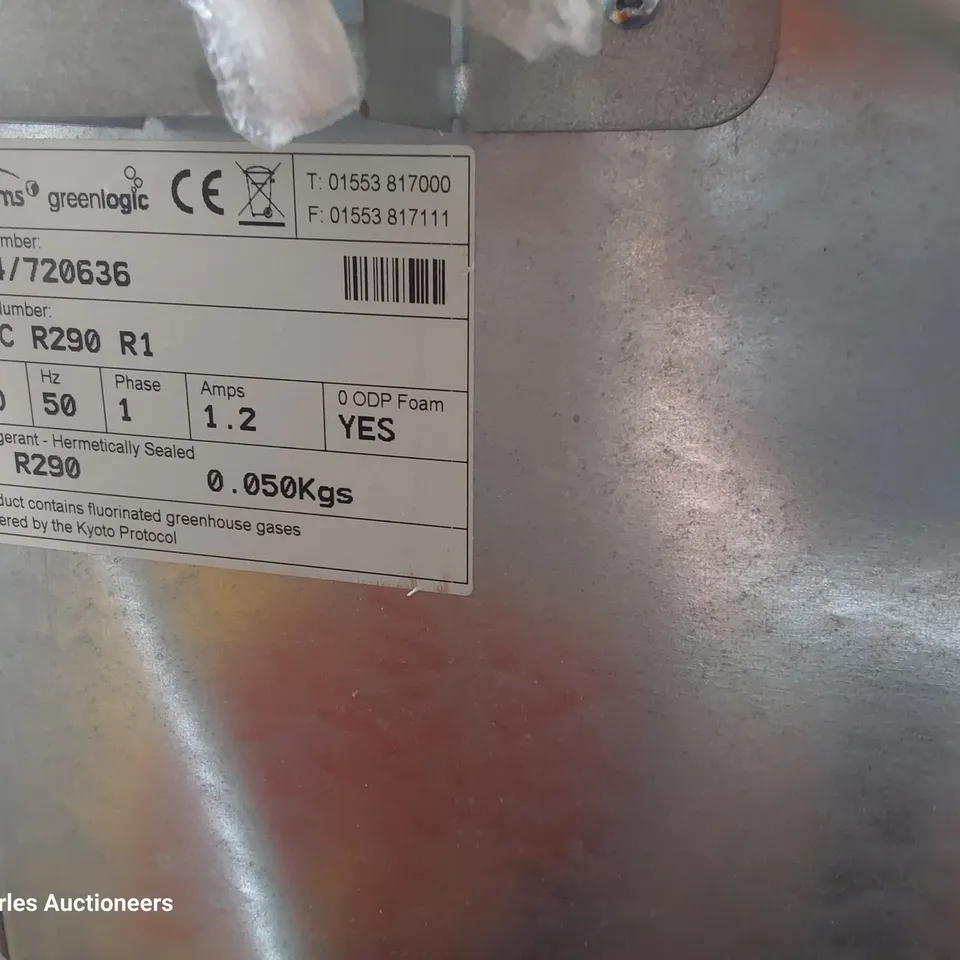 WILLIAMS UNDERCOUNTER FRIDGE H5UC R290 R1