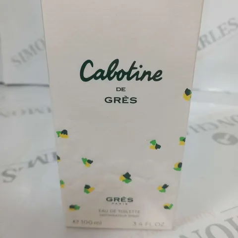 BOXED AND SEALED CABOTINE DE GRES EAU DE TOILETTE 100ML
