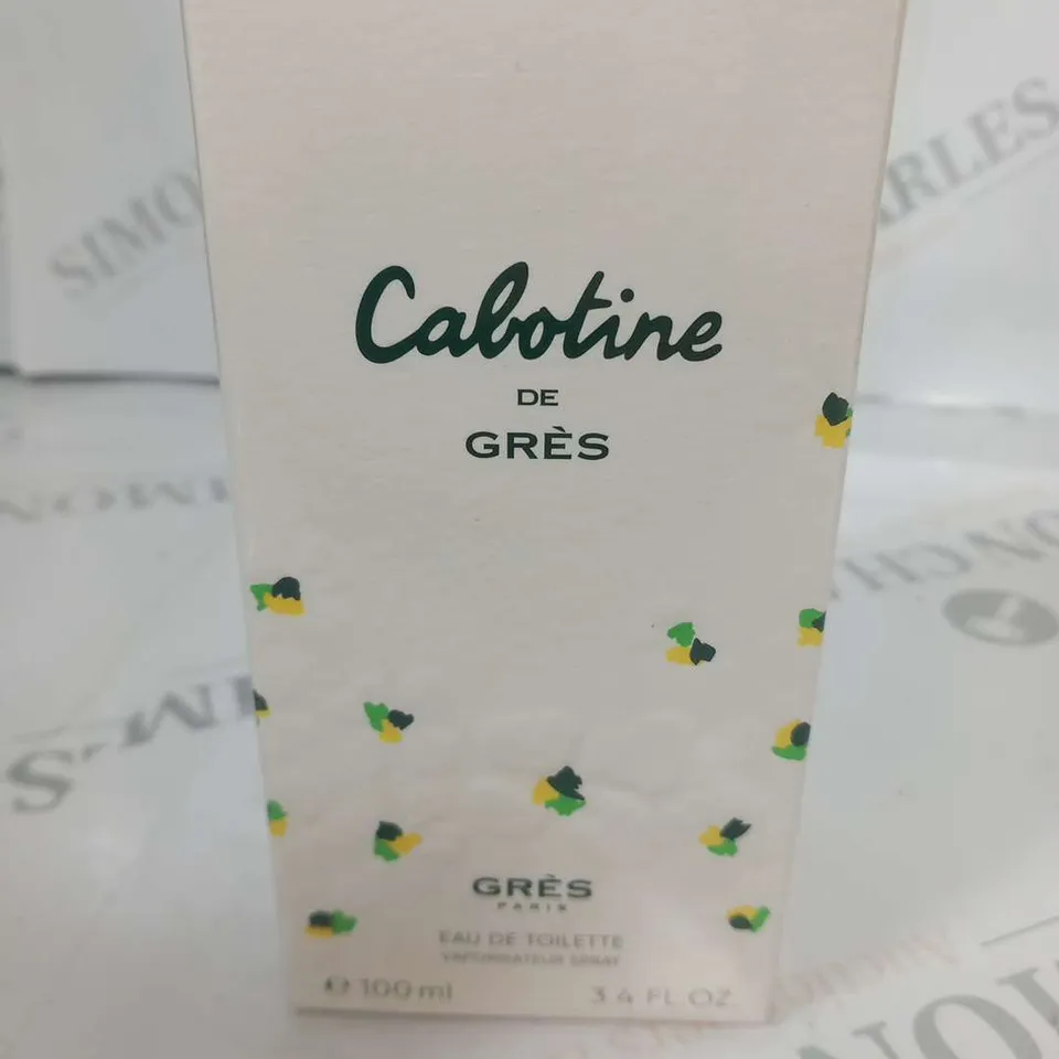 BOXED AND SEALED CABOTINE DE GRES EAU DE TOILETTE 100ML