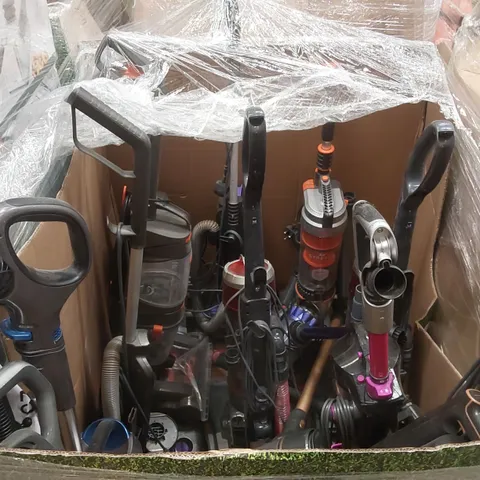 PALLET TO CONTAIN A LARGE ASSORTMENT OF UNCHECKED VACUUM CLEANERS