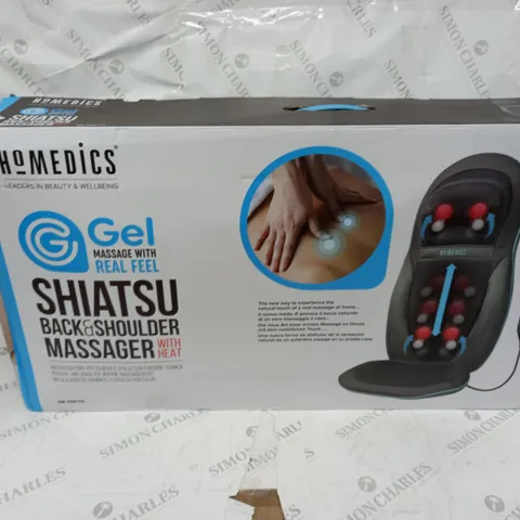 BOXED HOMEDICS SHIATSU BACK AND SHOULDER MASSAGER SGM-1600H-EUX