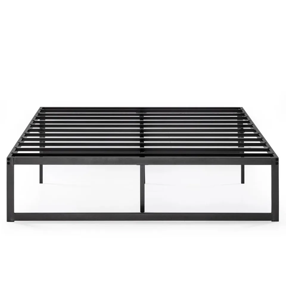BOXED DESOLO TOOL - FREE QUICK LOCK METAL BED FRAME DOUBLE (1 BOX)