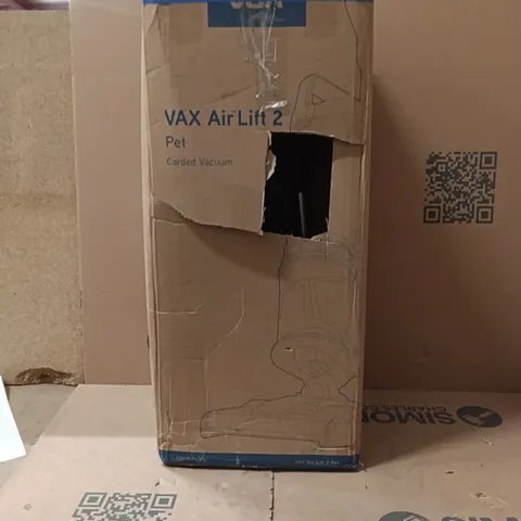 BOXED VAX VAX AIR LIFT 2 PET CORDED VACUUM CDUP-PLXS
