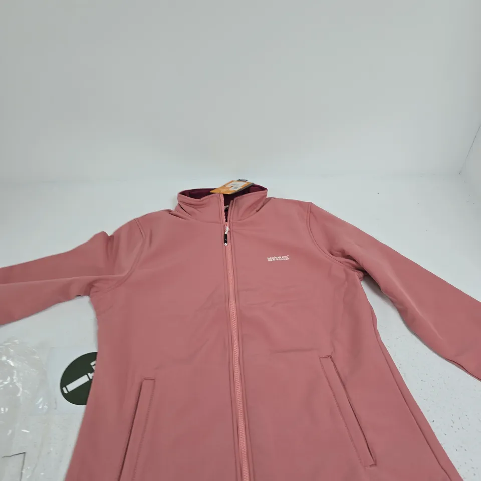 REGATTA GREAT OUTDOORS SOFTSHELL JACKET – WOMEN'S, DUSTY ROSE, UK 16 (EU 42)