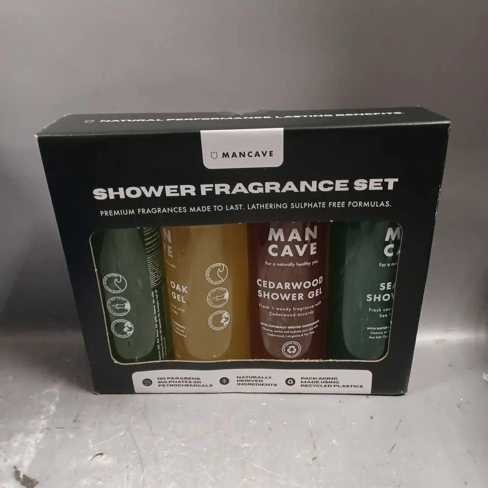 BOXED MANCAVE SHOWER FRAGRANCE SET 4X500ML