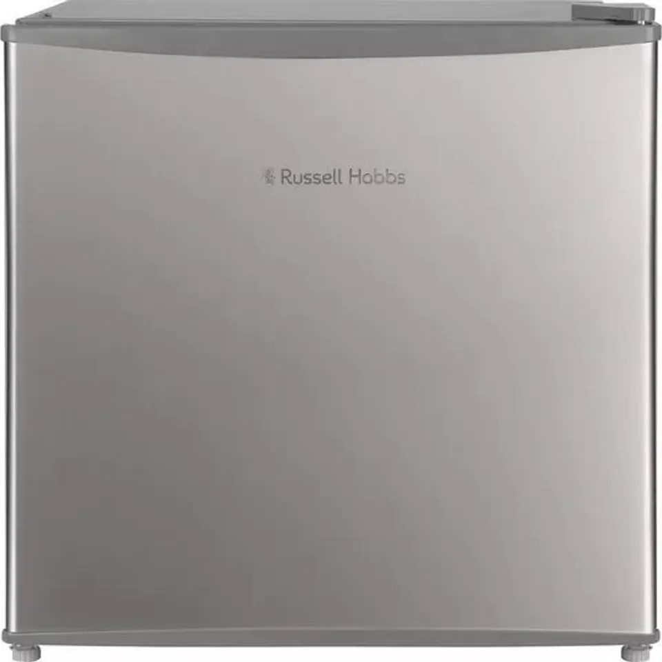 BOXED RUSSELL HOBBS RHTTF0E1SS MINI FRIDGE - STAINLESS STEEL