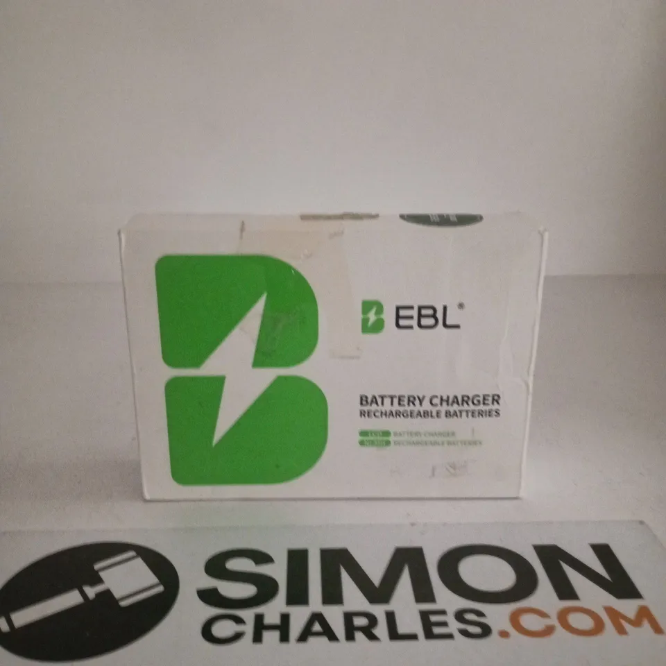 EBL BATTERY CHARGER – RECHARGEABLE BATTERIES (BOXED)