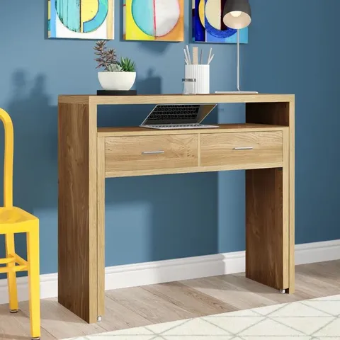 BOXED BUCKHURST DESK OAK