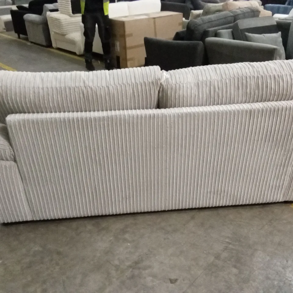 AMALFI STANDARD BACK FABRIC 3 SEATER SOFA RRP £579