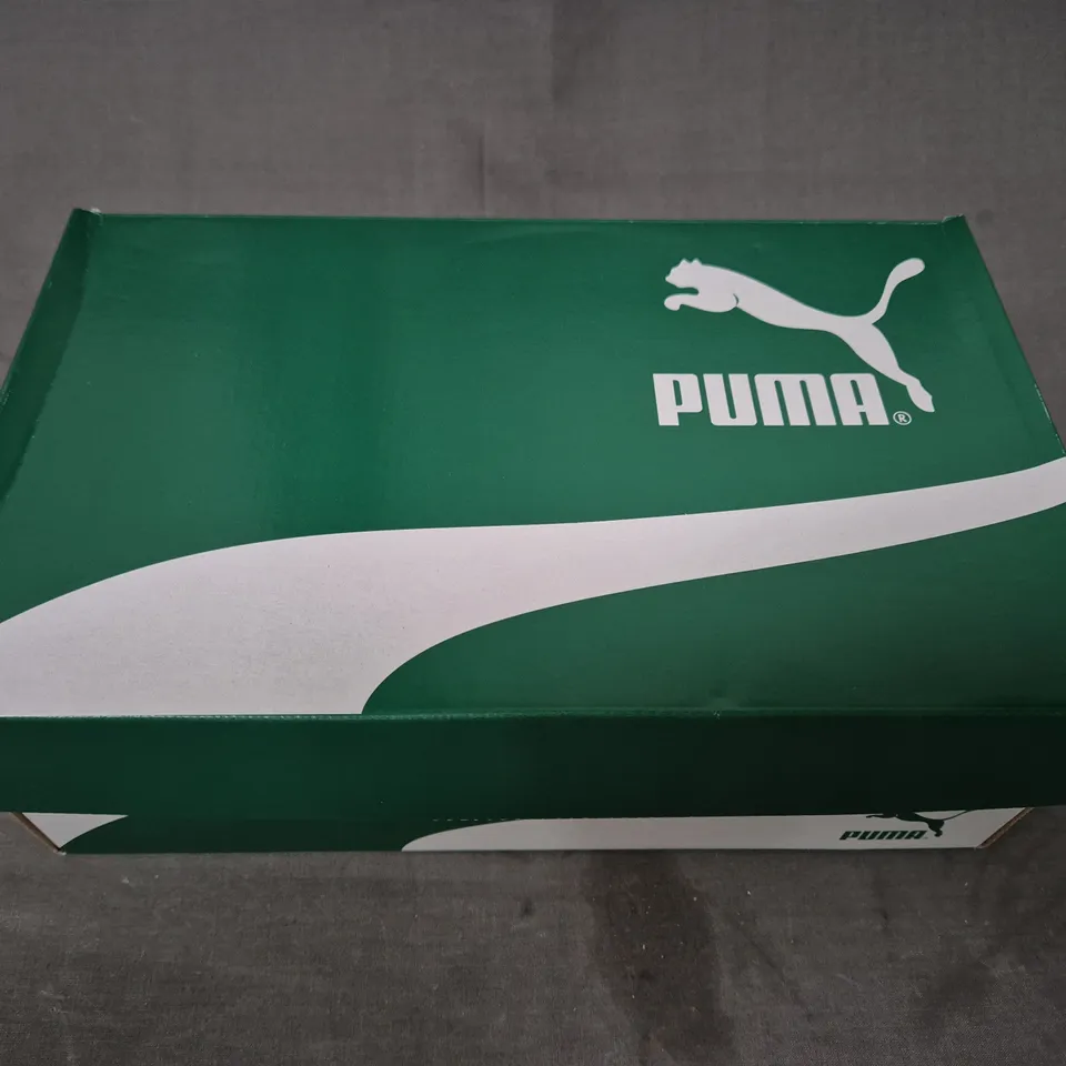 BRAND NEW BOXED PAIR OF PUMA WOMEN'S CALI SPORT TONAL SHOES IN MARSHMALLOW UK SIZE 4.5