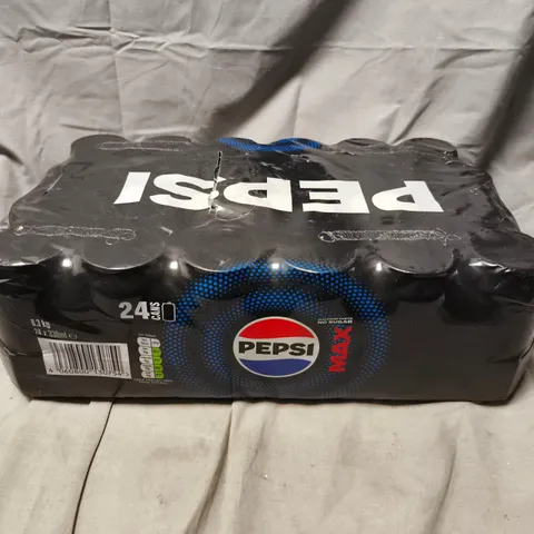 PEPSI MAX 24-CAN PACK – BOXED (BEST BEFORE END MAY 28)