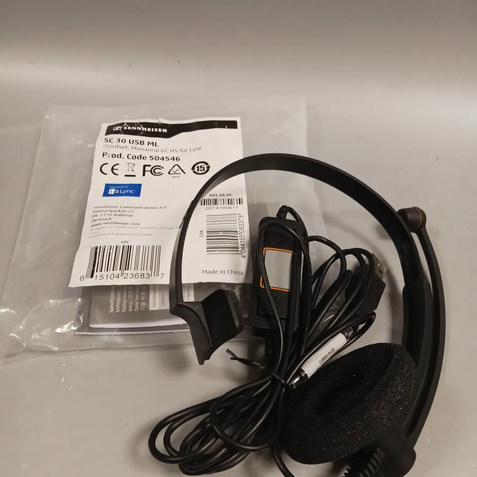 SENNHEISER SC 30 USB HEADSET 