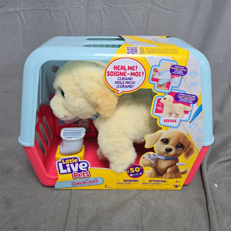LITTLE LIVE PETS PUPPY PLUSH IN CARRIER