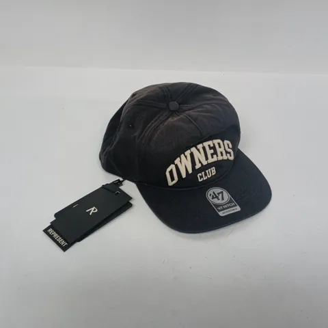 REPRESENT OWNERS CAP IN BLACK - ONE SIZE