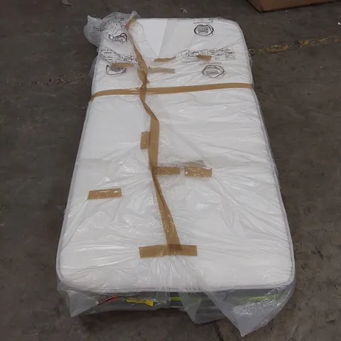 QUALITY BAGGED 3FT SINGLE HYBRID FIBRE FOAM OPEN COIL MATTRESS