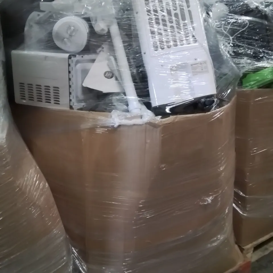 PALLET CONTAINING A LARGE QUANTITY OF ELECTRICAL ITEMS TO INCLUDE;AIR COOLER,FAN,AIR FRYER,TOASTER