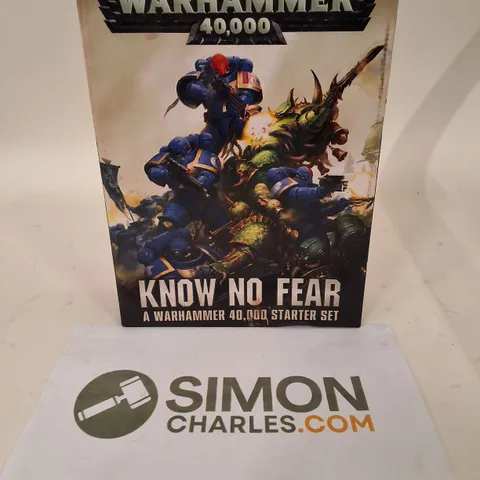 WARHAMMER 40000 KNOW NO FEAR STARTER SET