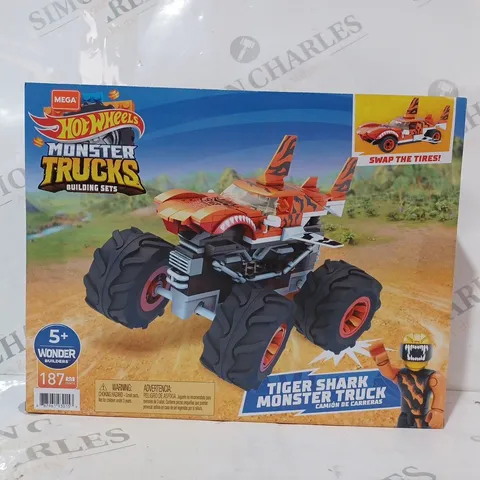 BOXED HOTWHEELS MONSTER TRUCKS BUILDING SET