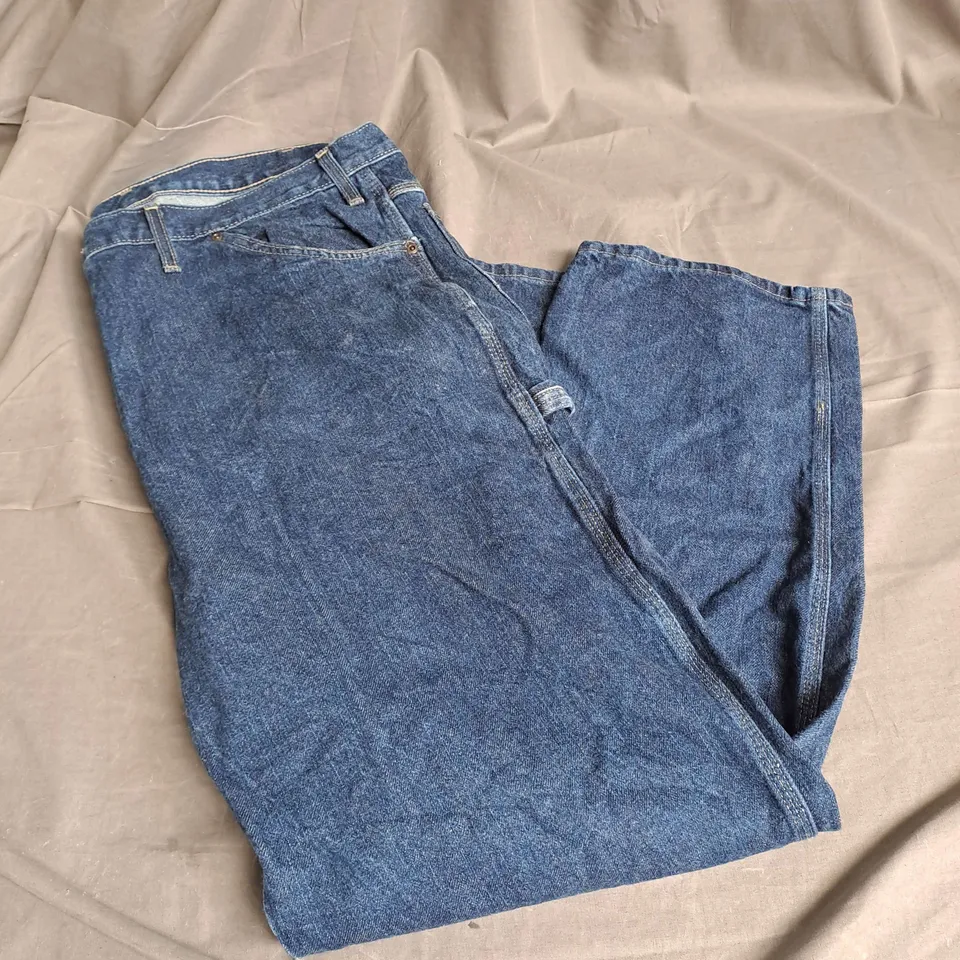 DICKIES JEANS IN BLUE DENIM SIZE 44X32