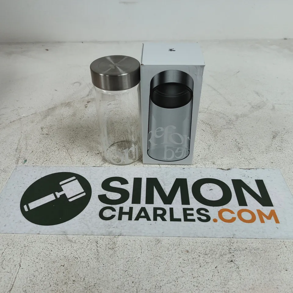 BOXED REFORMED GLASS BOTTLE