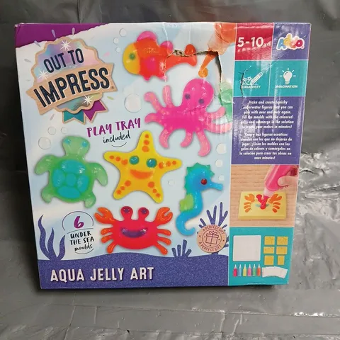 OUT TO IMPRESS AQUA JELLY ART
