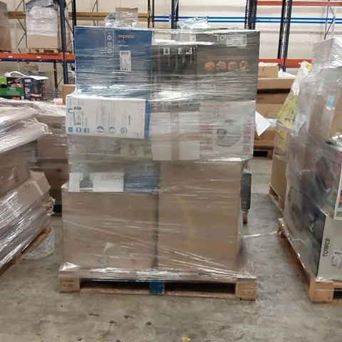 PALLET OF APPROXIMATELY 19 UNPROCESSED RAW RETURN HOUSEHOLD AND ELECTRICAL GOODS TO INCLUDE;