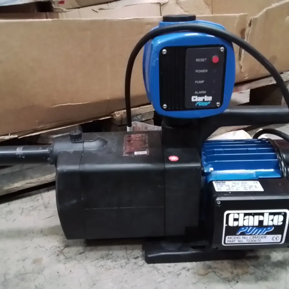CLARKE PUMP CBM240E WATER PUMP