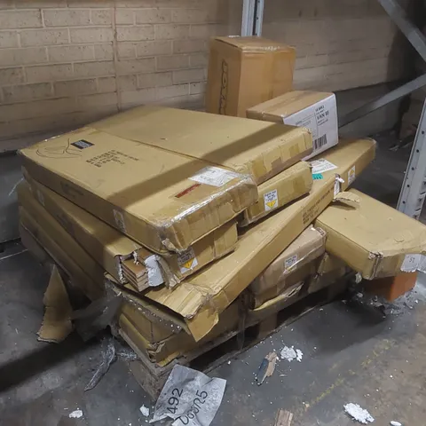 PALLET CONTAINING A LARGE QUANTITY OF ASSORTED FURNITURE PARTS ECT