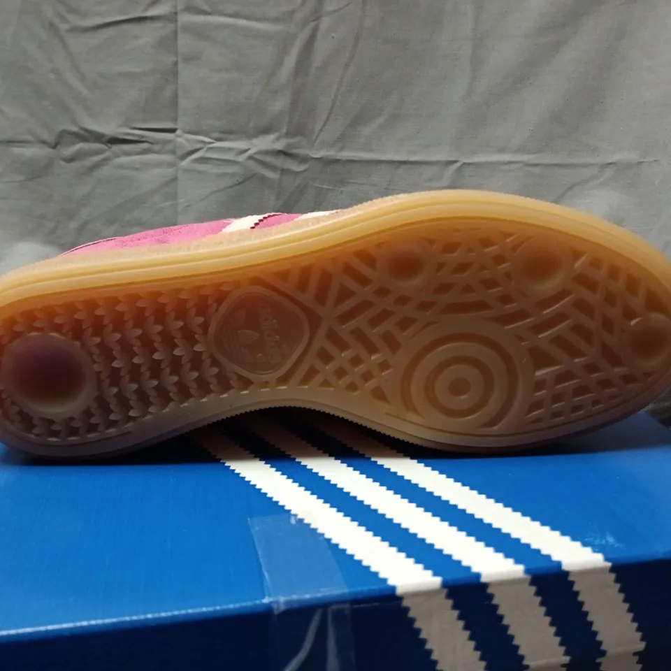 ADIDAS MUNCHEN PINK SUEDE SNEAKERS –  BOXED - WOMEN'S UK SIZE 5