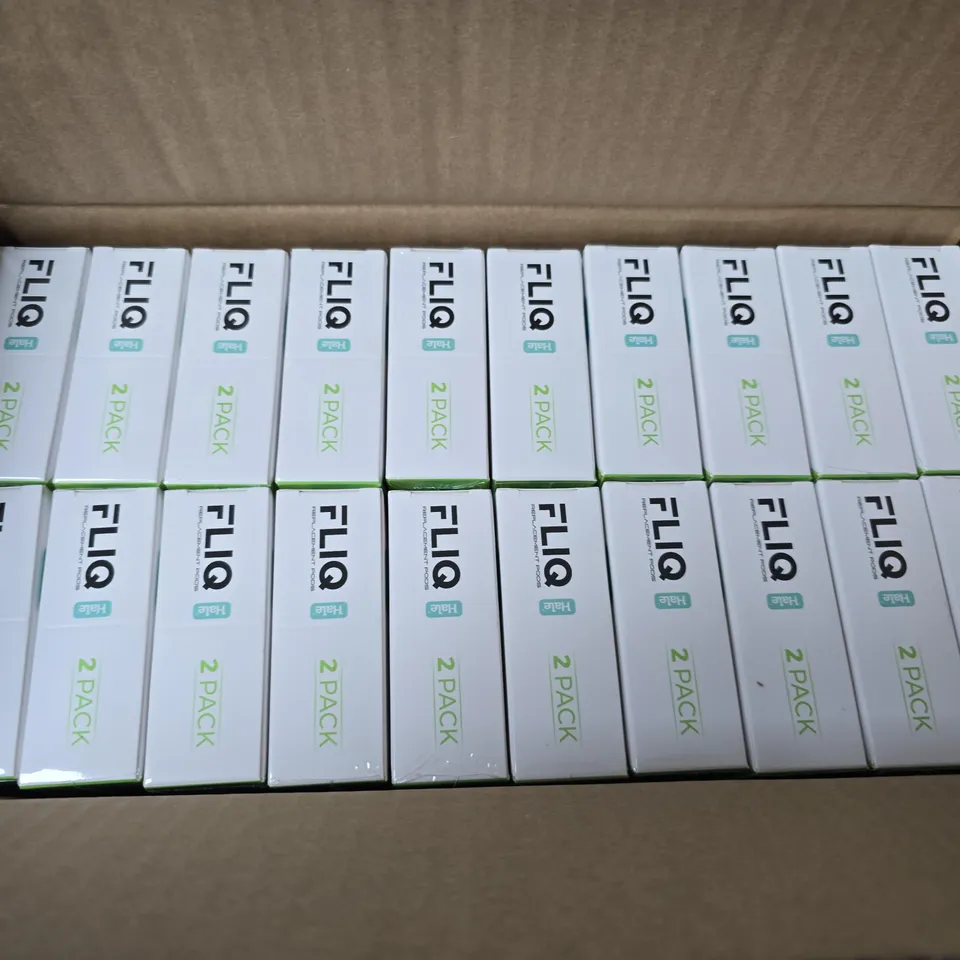 APPROXIMATELY 200 BOXED HALE FLIQ CITRUS FUSION REPLACEMENT POD PACKS (2 REPLACEMENT PODS PER PACK) 