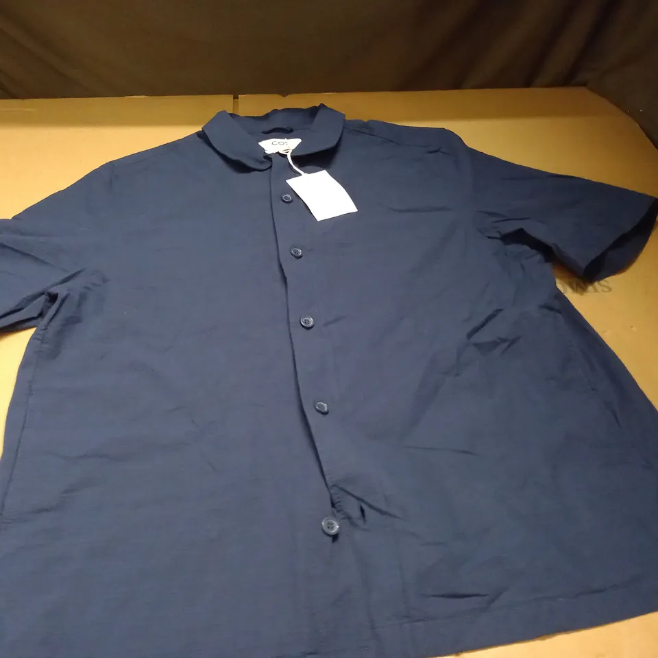 COS RELAXED FIT SHORT SLEEVE SHIRT - EUR L