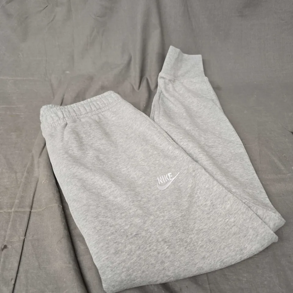 NIKE LIGHT GREY JOGGERS SIZE S 