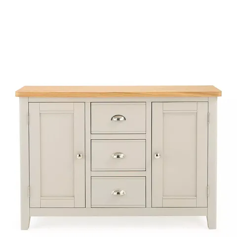 MALONE READY ASSEMBLED 2 DOOR 3 DRAWER SIDEBOARD - COLLECTION ONLY