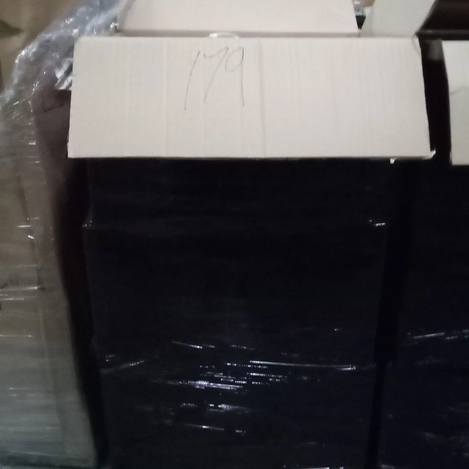 PALLET OF ASSORTED ITEMS TO INCLUDE STORAGE BOXES, FAUCET HEADS , BASKETS AND ETC 